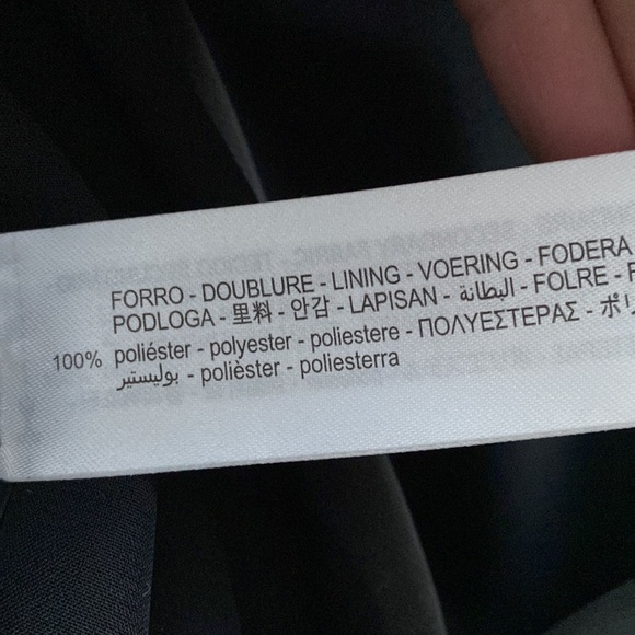 Zara plunging black dress - Picture 4 of 6